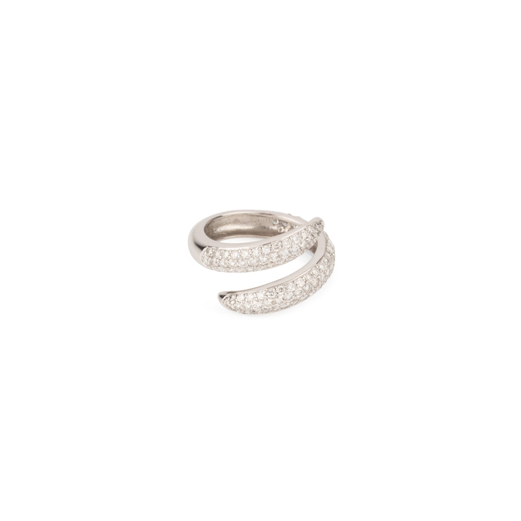 Bague de la maison Chaumet, collection Tango en diamant