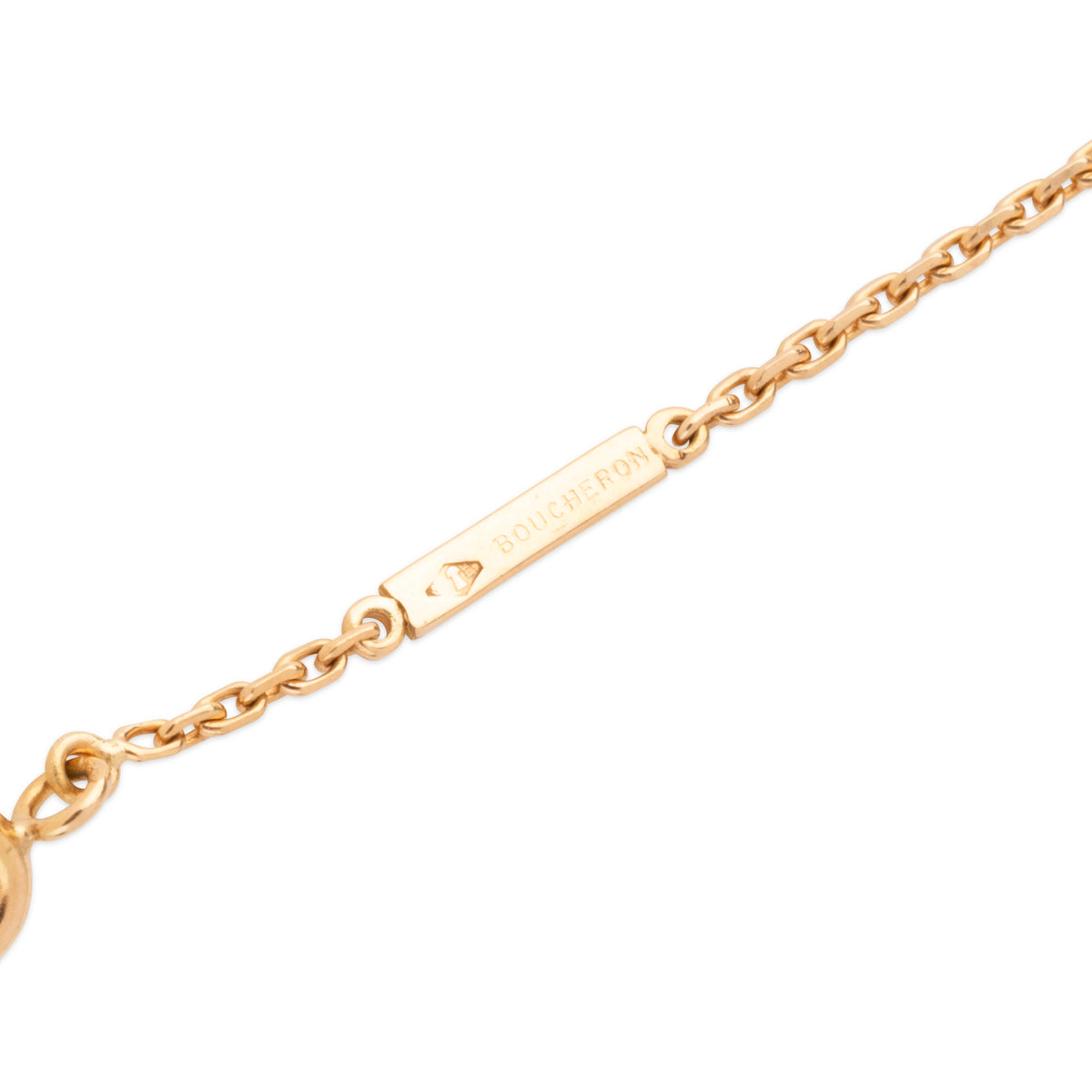 Collier Boucheron avec perle et diamants