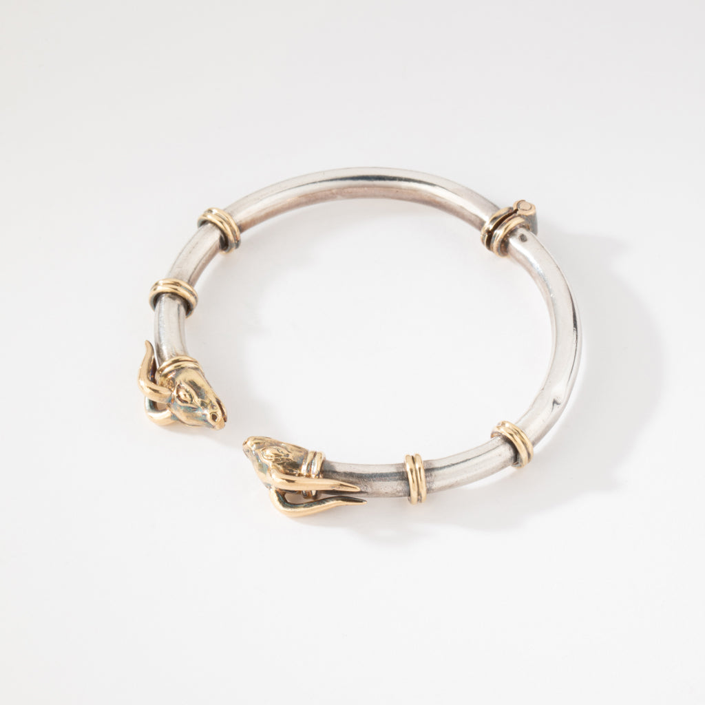 Bracelet en or et argent du créateur Zolotas