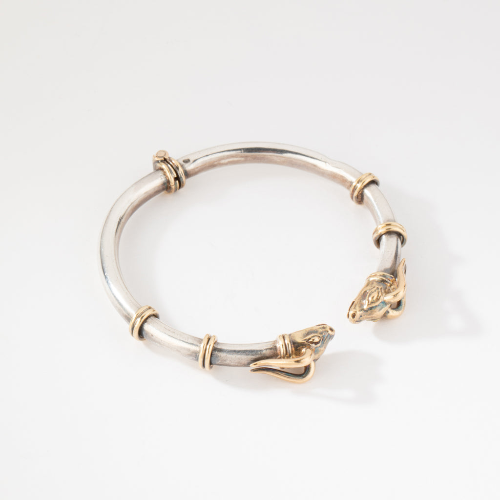 Bracelet en or et argent du créateur Zolotas