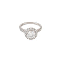 Bague solitaire "Destinée" de la maison Cartier en platine