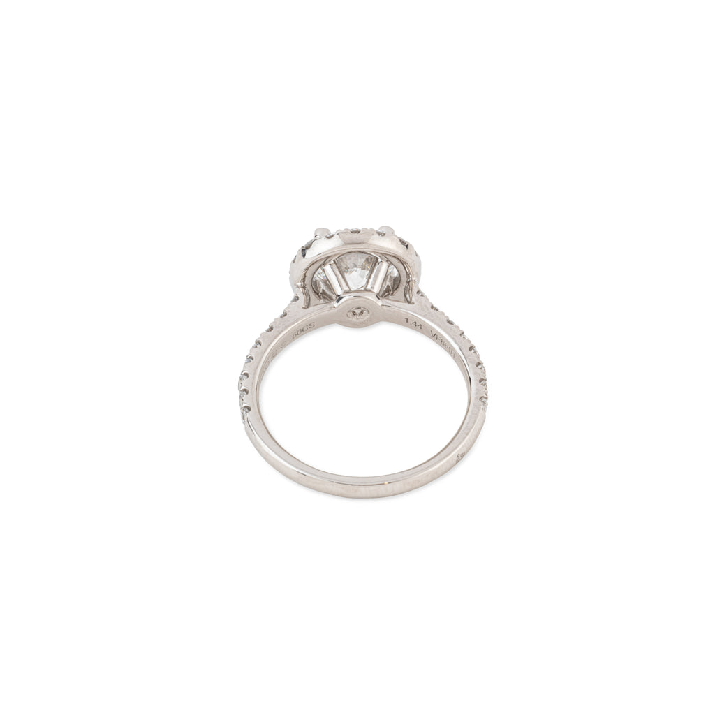 Bague solitaire "Destinée" de la maison Cartier en platine