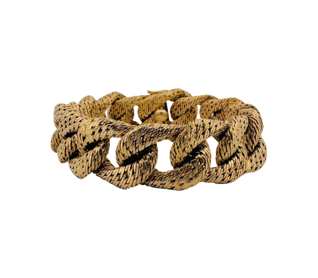 Georges Lenfant Yellow Gold Bracelet