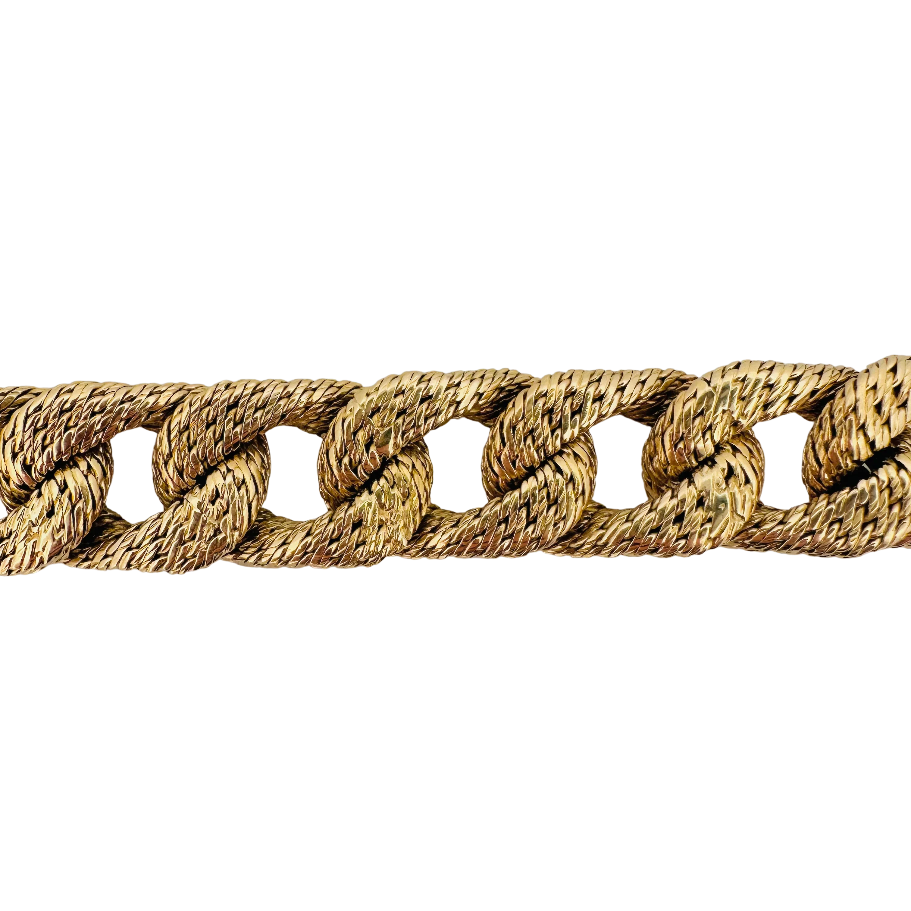Bracelet or jaune Georges Lenfant