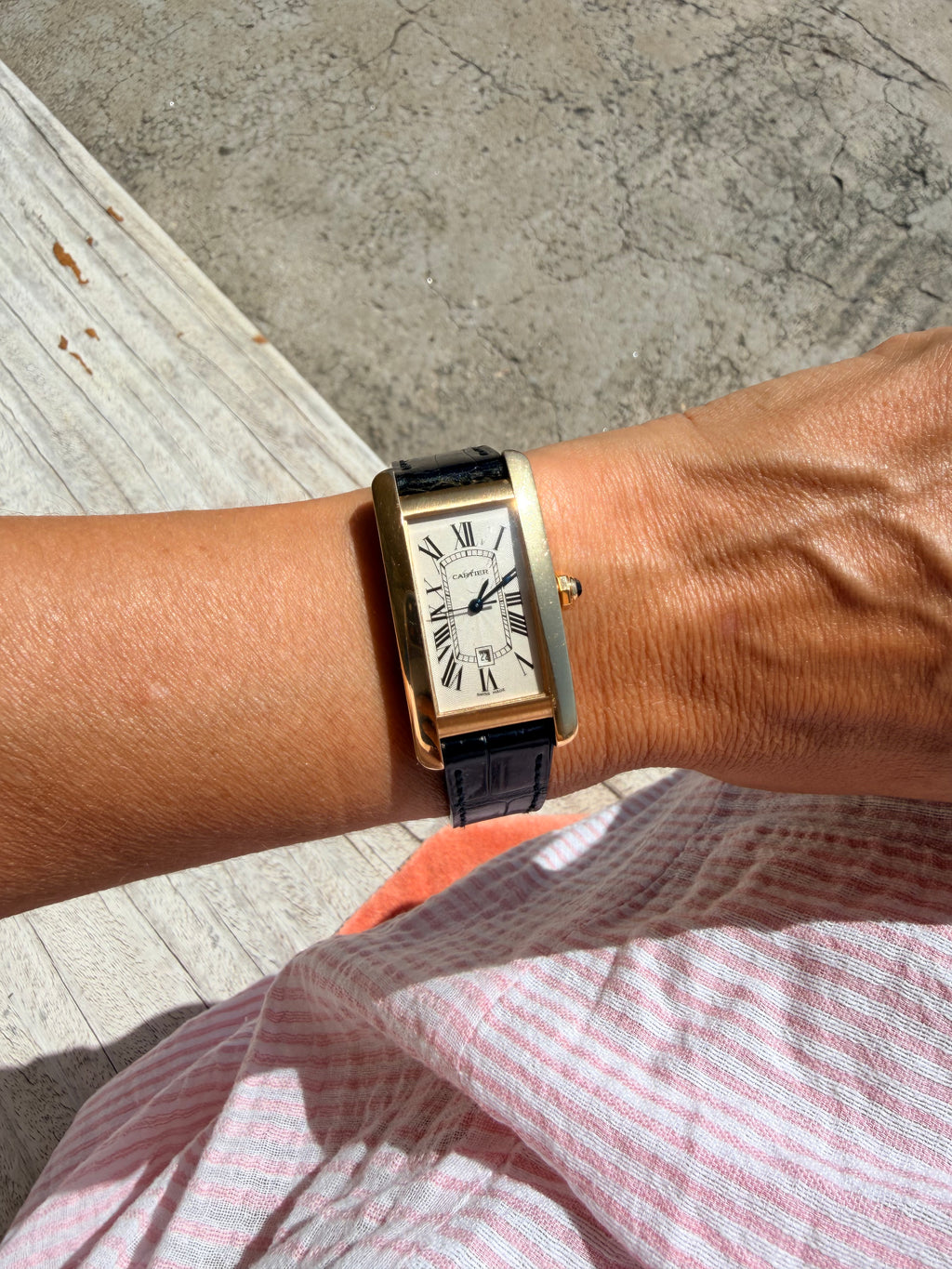 Montre "Tank" Cartier