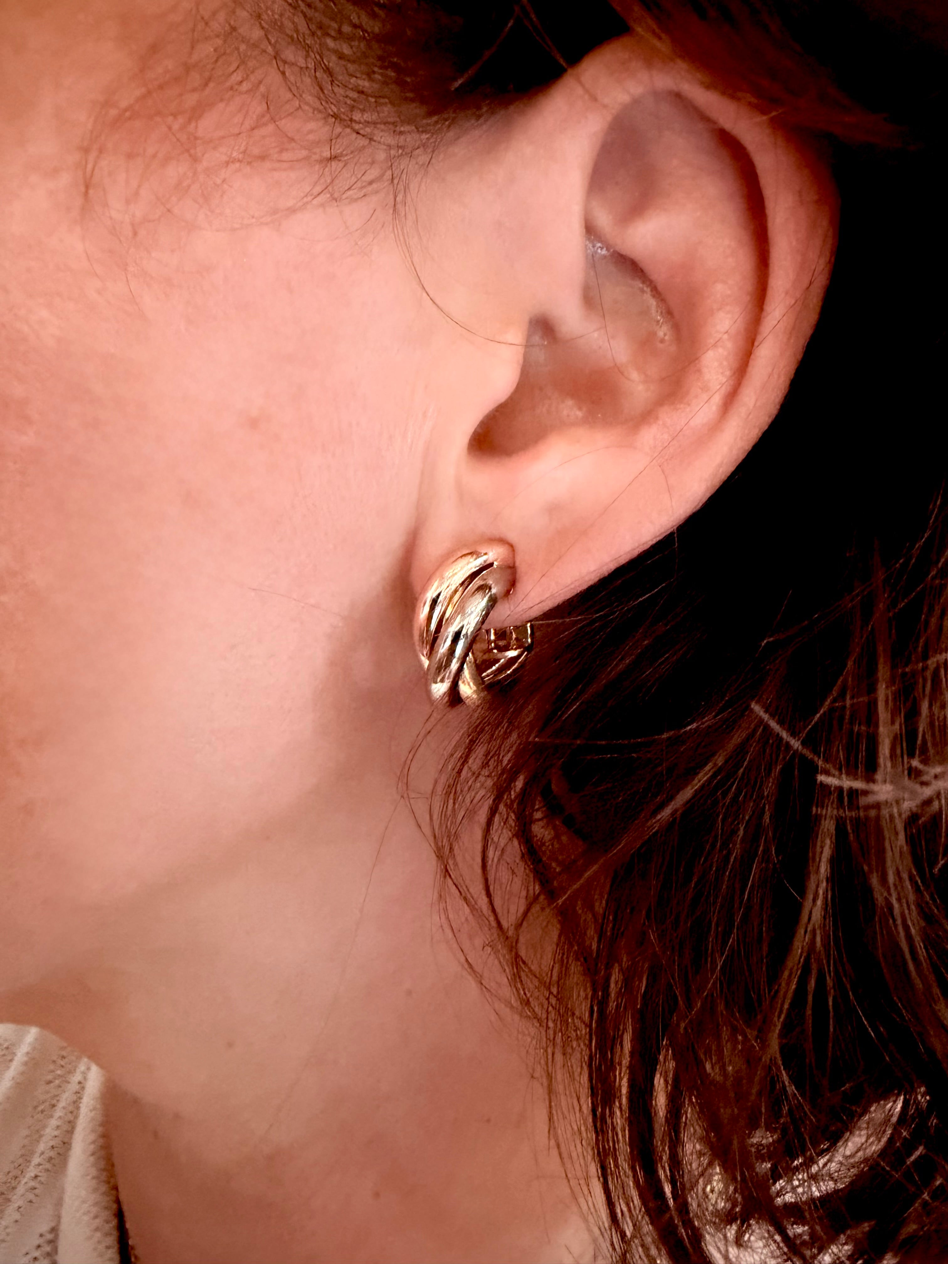 Boucles d'oreilles Trinity de Cartier