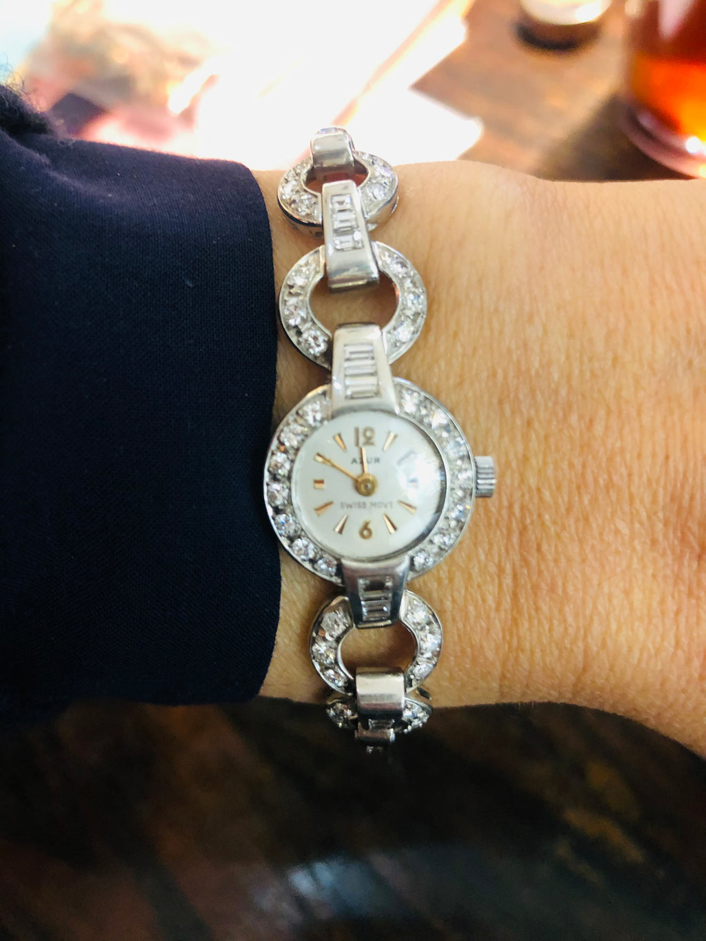 Montre Platine et Diamants 1930
