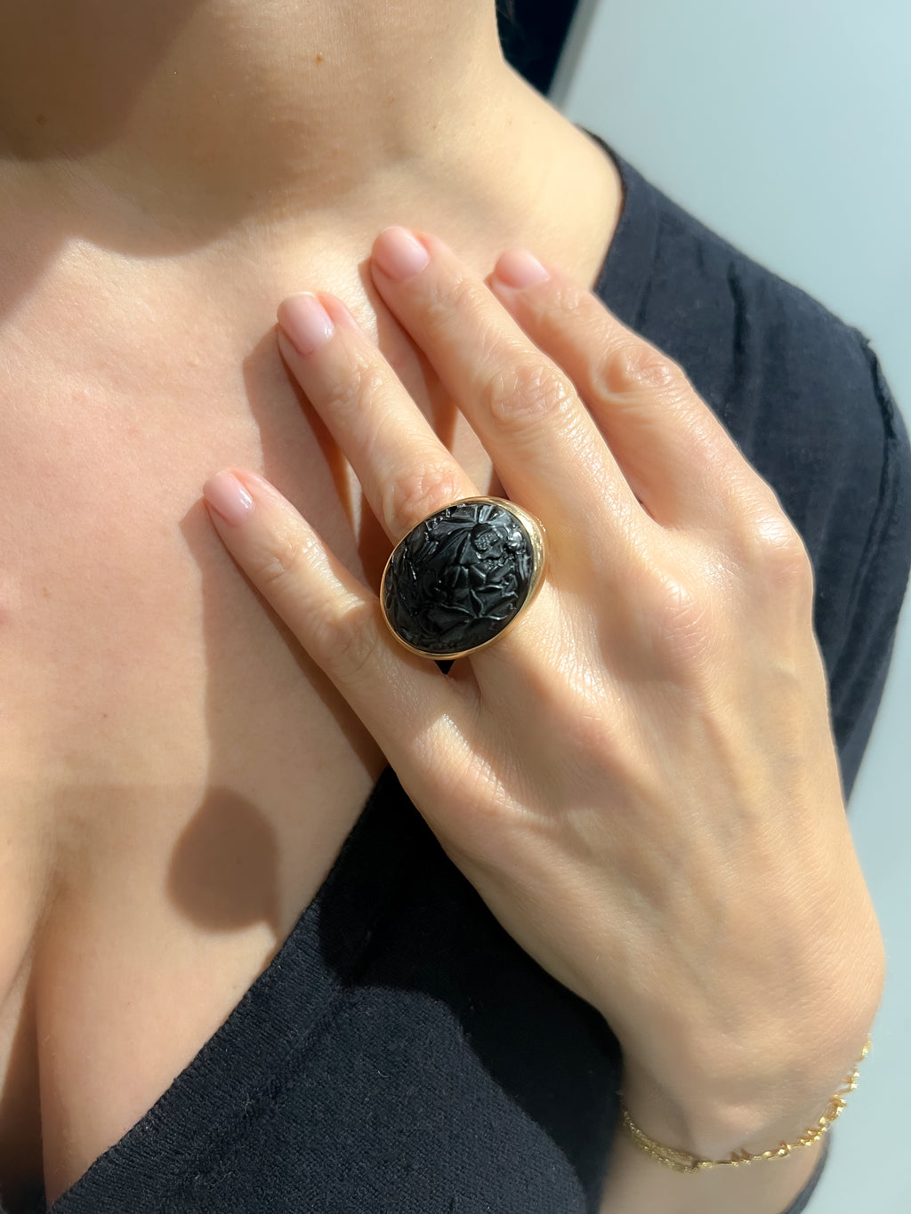 Pomellato Victoria collection ring in rose gold