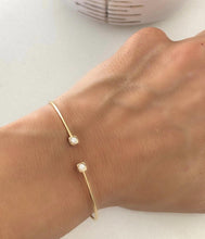 Charger l&#39;image dans la galerie, Bracelet or jaune modèle cube de la maison Dinh Van - adalgyseboutique
