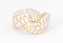 Charger l&#39;image dans la galerie, bague or jaune diamant princesse

