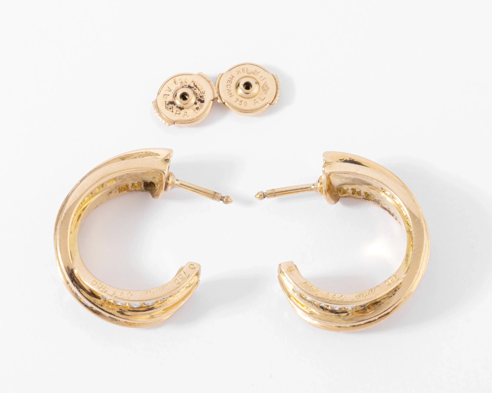 Montre de gousset en or jaune 18K 750/1000e, le cache-poussière Montre de gousset en or jaune 18K 750/1000e, le cache-poussière