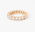 Alliance en diamants taille brillant or jaune