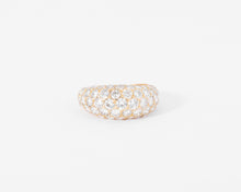 Charger l&#39;image dans la galerie, Bague jonc bombée en diamant.
