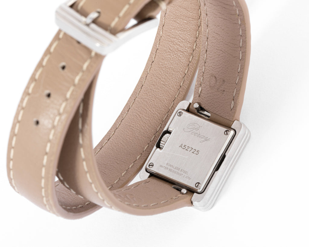 Montre en or gris et diamant Poiray modèle ma première mini