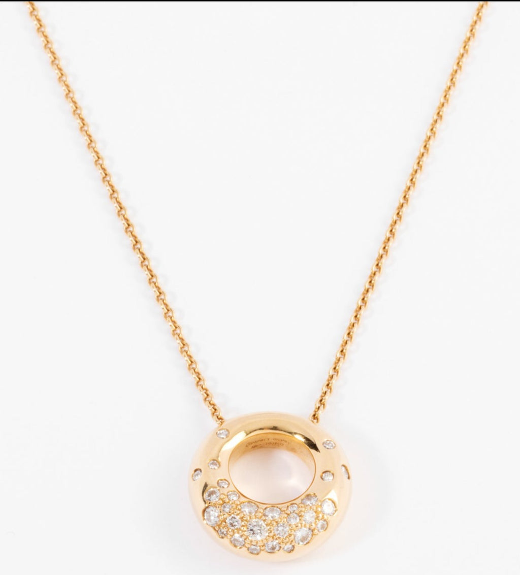 Collier signé de la maison Chaumet modèle anneau