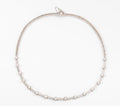 collier en diamant et or gris des 1960