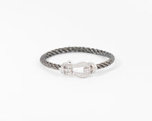 Charger l&#39;image dans la galerie, Bracelet diamant et acier force 10 de Fred GM
