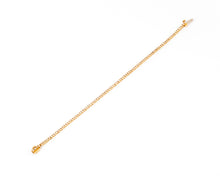 Charger l&#39;image dans la galerie, Bracelet riviere en or jaune et diamants
