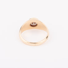 Charger l&#39;image dans la galerie, Bague solitaire sur or jaune diamant demi taille
