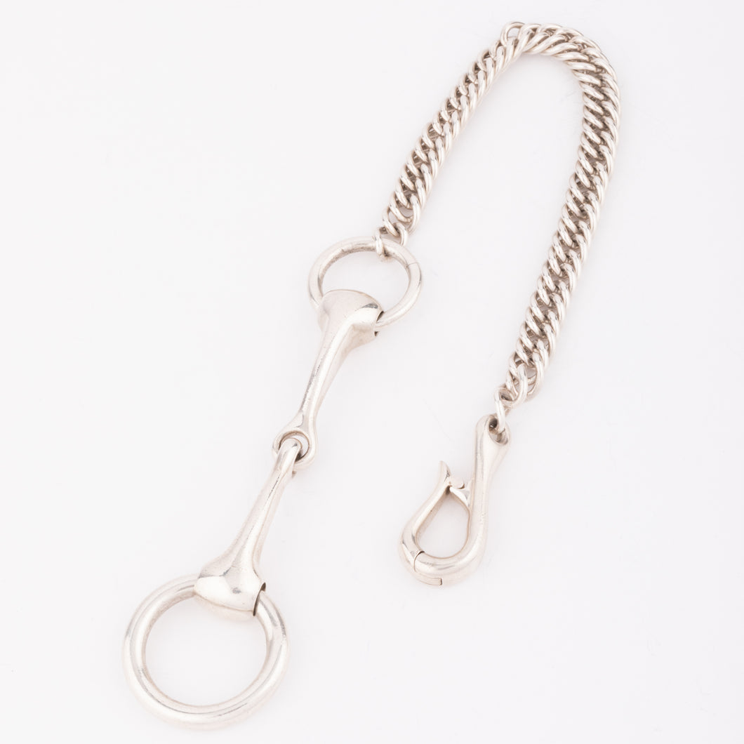 Bracelet de la maison Hermès en argent modèle Mors