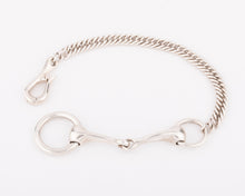 Charger l&#39;image dans la galerie, Bracelet de la maison Hermès en argent modèle Mors
