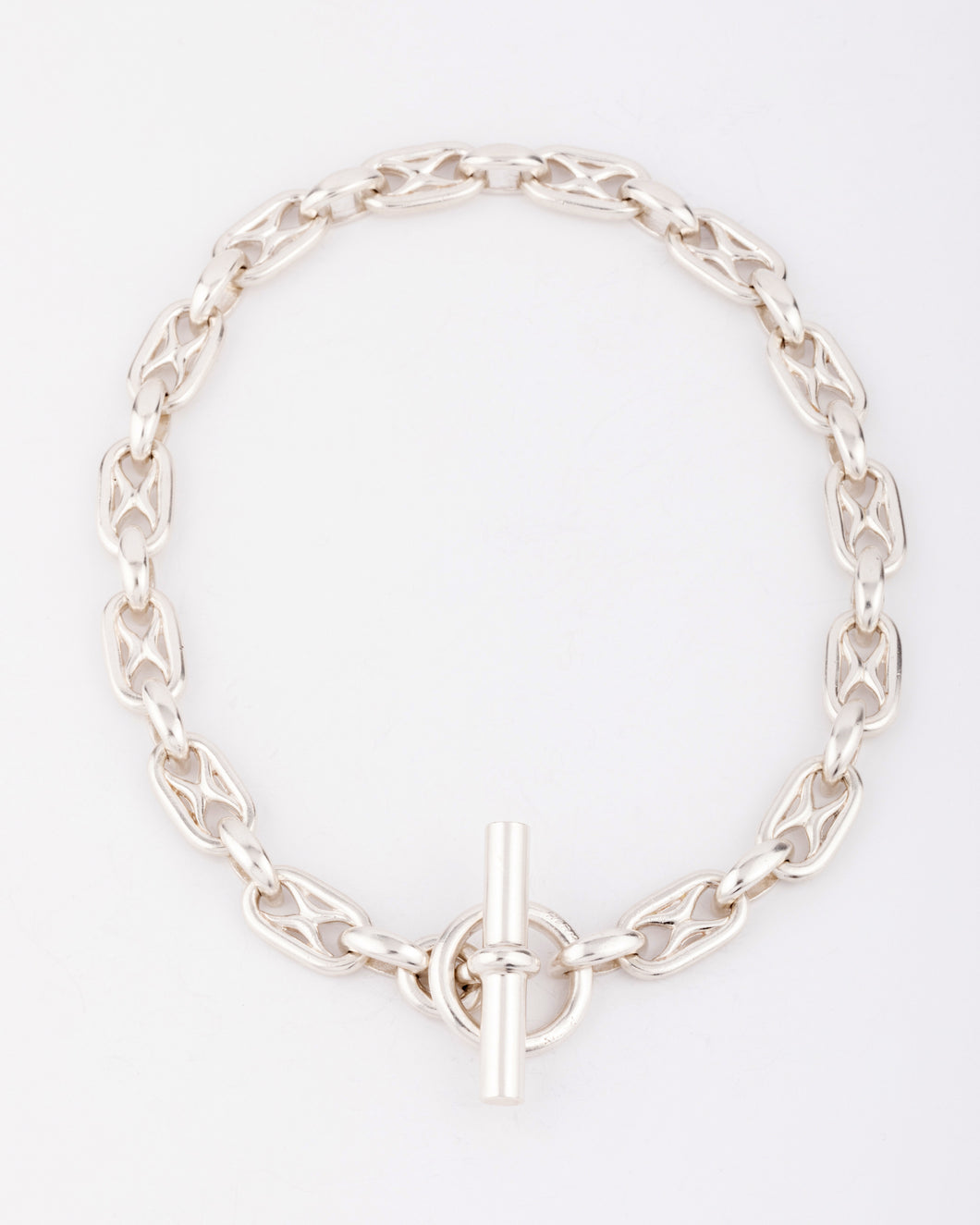 Collier de maison Hermès modèle chaine d'ancre