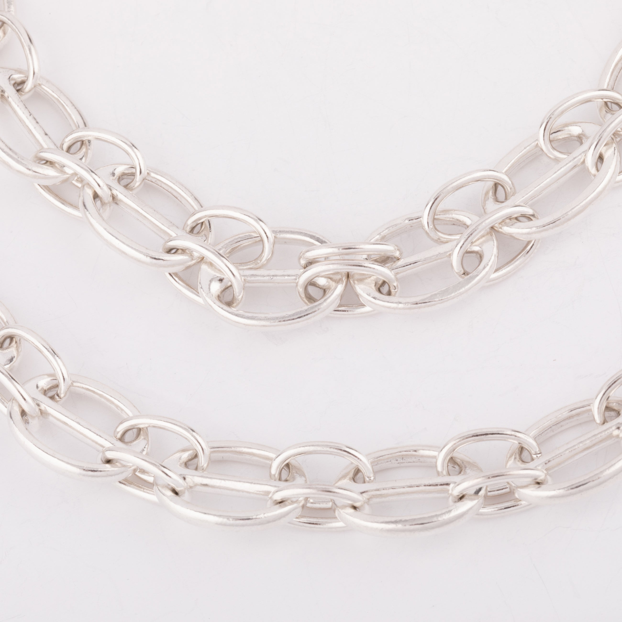 Sautoir Hermès en argent