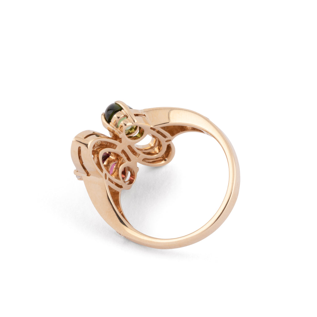 Bague or jaune de la maison Bvlgari modèle Elisia