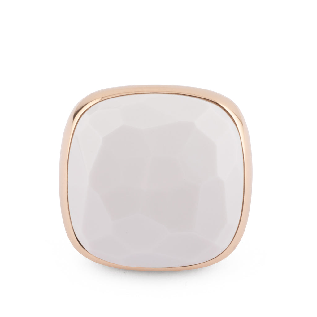 Bague en or rose de la maison Pomellato,modèle Victoria