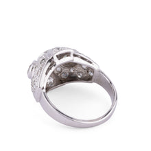 Charger l&#39;image dans la galerie, Bague dôme en platine
