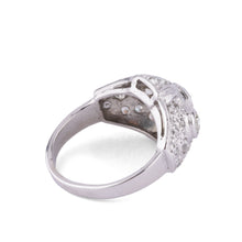 Charger l&#39;image dans la galerie, Bague dôme en platine
