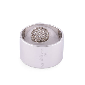 Bague de la Maison Dinh Van,modèle Anthea en or gris