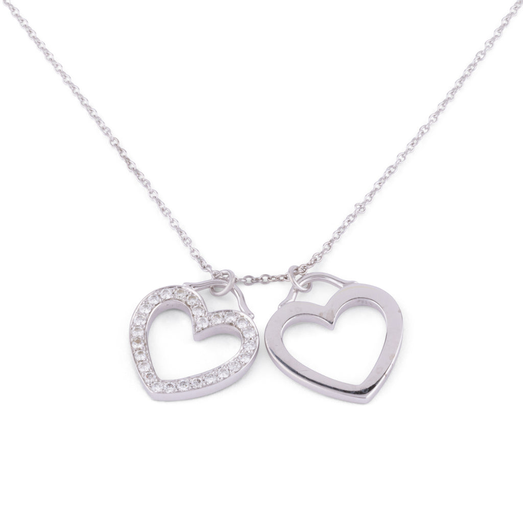Collier en or gris et diamant de la maison Tiffany & Co