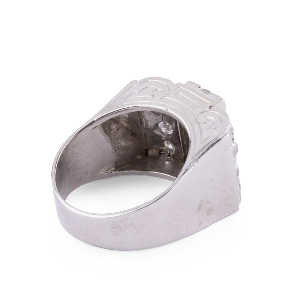 Bague platine en diamant 1930