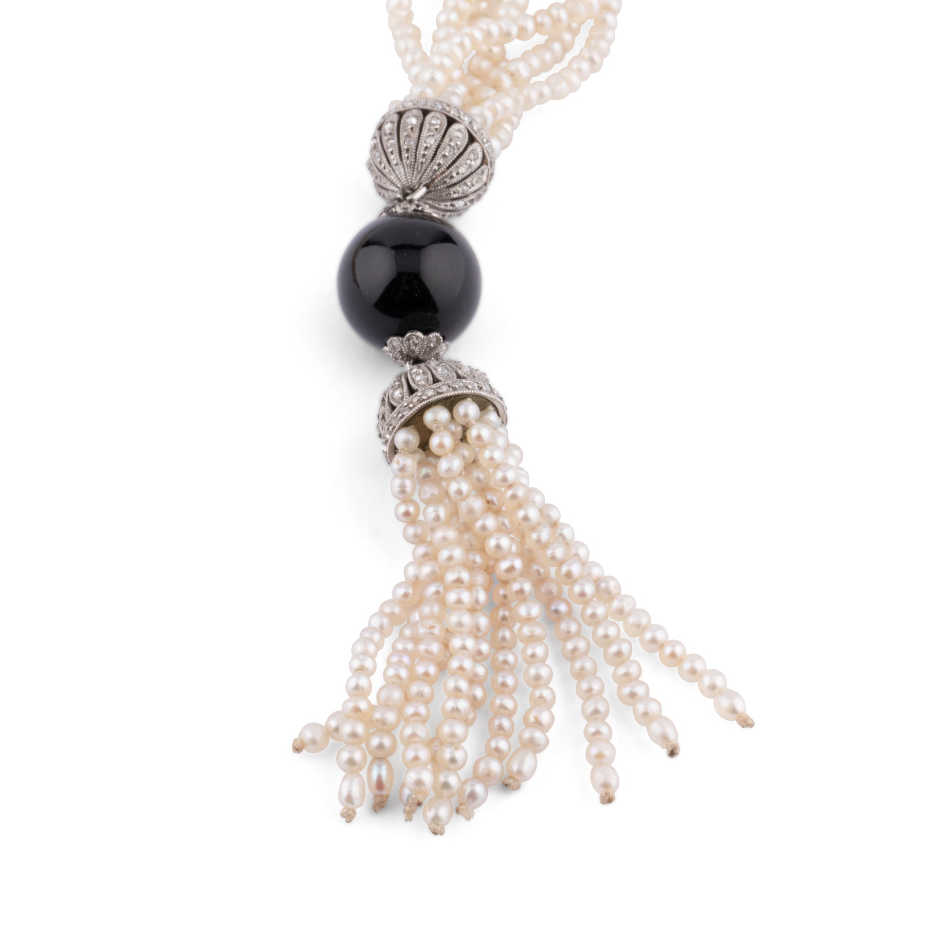 Collier Bayadère en perles fines