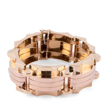 Charger l&#39;image dans la galerie, Bracelet tank or jaune et rose

