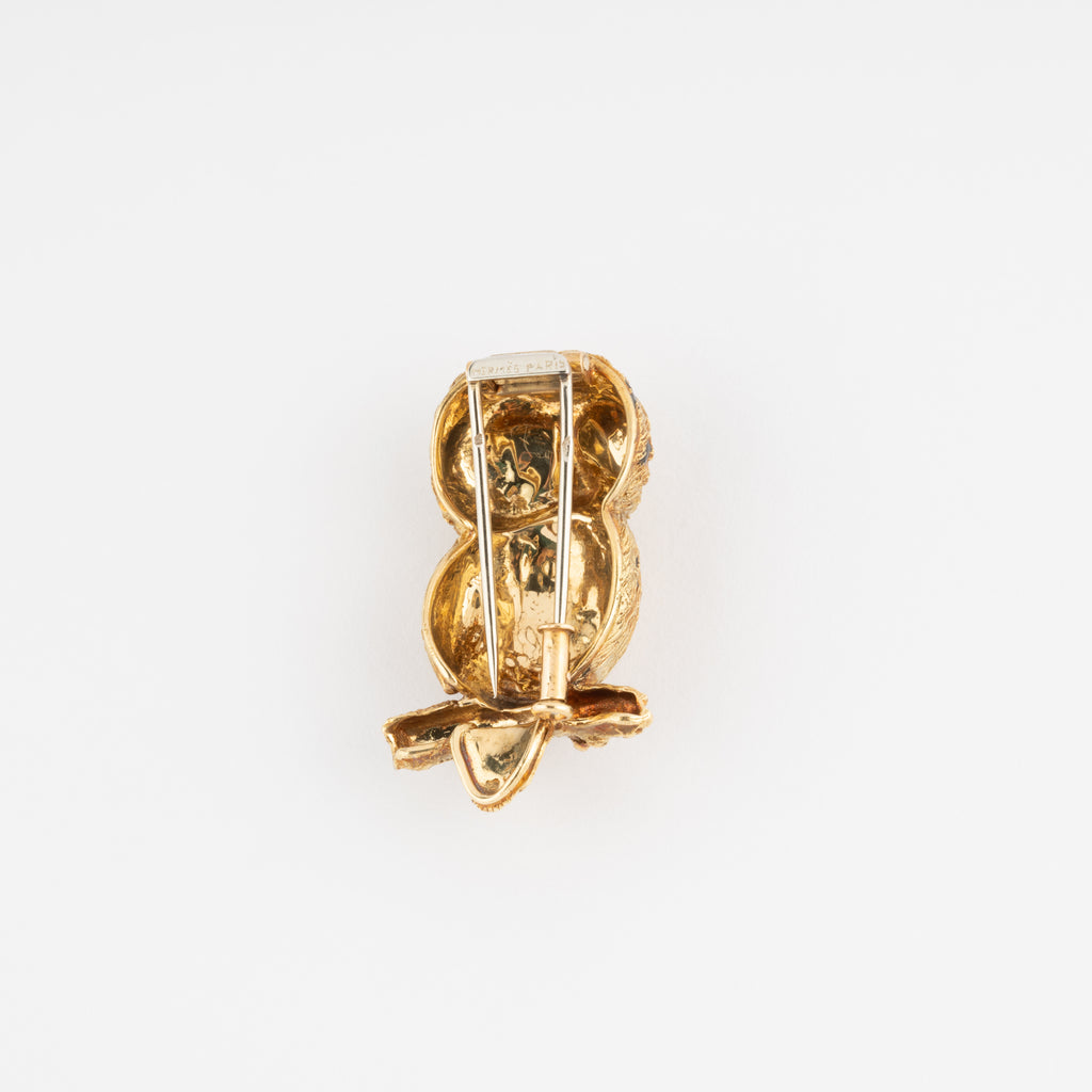 Broche Chouette de la Maison Hermès