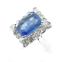 Charger l&#39;image dans la galerie, Bague Saphir de Ceylan Naturel 4,74 Cts - adalgyseboutique
