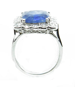 Bague Saphir de Ceylan Naturel 4,74 Cts - adalgyseboutique