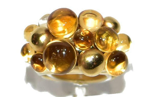 Bague or jaune signée de la maison Pomellato - adalgyseboutique