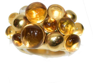 Bague or jaune signée de la maison Pomellato - adalgyseboutique