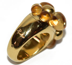 Bague or jaune signée de la maison Pomellato - adalgyseboutique