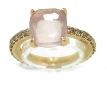 Charger l&#39;image dans la galerie, Bague or rose signée Pomellato - adalgyseboutique

