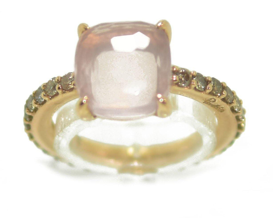 Bague or rose signée Pomellato - adalgyseboutique