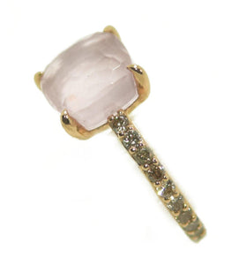 Bague or rose signée Pomellato - adalgyseboutique