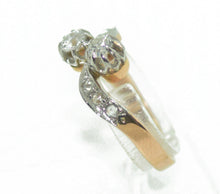 Charger l&#39;image dans la galerie, Bague toi &amp; moi diamant - adalgyseboutique
