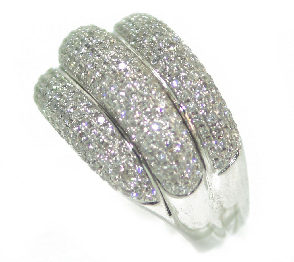 Bague jonc en diamant - adalgyseboutique