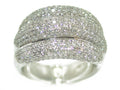 Bague jonc en diamant - adalgyseboutique