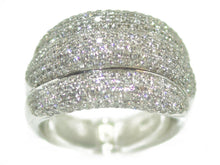 Charger l&#39;image dans la galerie, Bague jonc en diamant - adalgyseboutique
