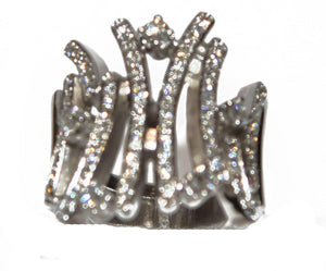 Bague or gris diamant moderne - adalgyseboutique